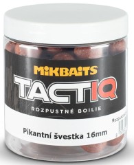 Boilies Mikbaits TactiQ Topiva 250ml Pikantní Švestka