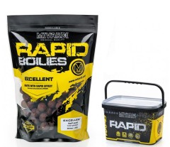 Boilies Mivardi Rapid Excellent Kapří Guláš 3,3kg + Kanta za hranu Rapid Box