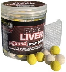 Boilies Starbaits Plovajući FLUO Crvena Jetra 80gr