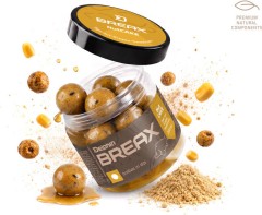 Boilies v Dipe Delphin BreaX/NutCAKE Tigrie Orech-Scopex-Sladká Kukurica