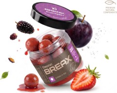 Boilies v Dipu Delphin BreaX/SweetBERRY Moruše-Jahoda-Švestka