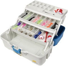 Box Plano Let's Fish Three-Tray Tackle Box Box Plano Let's Fish Three-Tray Tackle Box