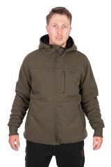 Bunda Fox Collection Sherpa Jacket Green & Black Velikost L