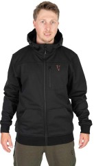 Bunda Fox Collection Soft Shell Jacket Black & Orange Veľkosť L