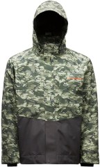 Bunda Grundéns Downrigger Gore-Tex Jacket Refraction Camo Green/Anchor Bunda Grundéns Downrigger Gore-Tex Jacket Refraction Camo Green/Anchor
