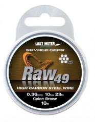 Čelična sajla Savage Gear Raw49 10m