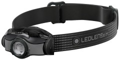Čelna svjetiljka Ledlenser MH3 Crno-Siva
