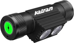 Čelovka Katran W/B 460 PRO - Modrá a biela LED s Dvojitým Kliknutím + Krabička + Batéria