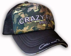 Čepice Favorite Crazy Fish Trucker Camo