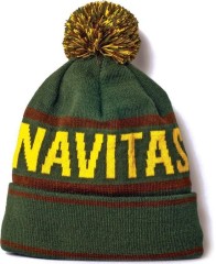 Čepice Navitas Ski Bobble Green