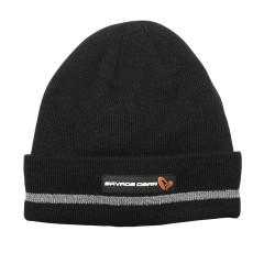 Čepice Savage Gear Reflex Beanie Black/Reflex Čepice Savage Gear Reflex Beanie Black/Reflex