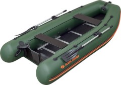 Člun Kolibri KM-330 DSL Pevná Dřevěná Podlaha Zelený