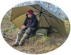 Deštník Korum Supa Lite River Brolly