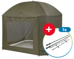 Deštník Mivardi Session Umbrella XL + Sada Stabilizačních Tyčí Deštník Mivardi Session Umbrella XL + Sada Stabilizačních Tyčí