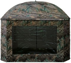 Deštník s Bočnicí Suretti Full Cover 2man Camo 3,2m