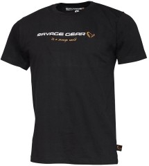 Detské Tričko Savage Gear Junior T-Shirt Black Ink