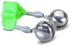 Dvojitá Rolnička Saenger s Držákem na Chemické Světlo 2ks