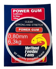 Feederová guma Method Feeder Fans Power Gum 10m