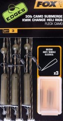 Gotova montaža Fox Edges Camo Submerge Kwik Change Heli Rigs