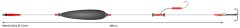 Gotova Uveza za Somove Mikado Mono Catfish Set III Big Bait Ready 2m 10gr Nosivost 100kg