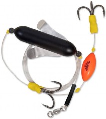 Gotovi Predvez Black Cat Worm River Rig 2m
