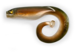 Gumena Mamac Black Cat Mega Curl Tail 22cm