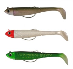 Gumena Mamac DAM Effzett Kick-s Minnow Weedless Padle Tail 18cm 55gr