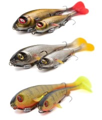 Gumena Mamac Rage Super Slick Shad 18cm 7" Loaded