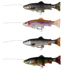 Gumena Mamac Savage Gear 4D Line Thru Pulsetail Trout SS 16cm 51gr