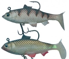 Gumová Nástraha JSA Fish Bílá Ryba ICE fish 10cm 23gr 2ks