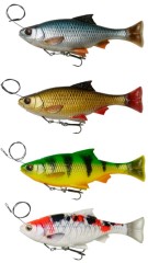 Gumová Nástraha Savage Gear 4D Line Thru Pulse Tail Roach 18cm 90gr