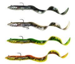 Gumová Nástraha Savage Gear 4D Real Eel 30cm 80gr
