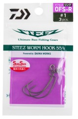 Háček Daiwa Steez Worm Hook SS OFS-R
