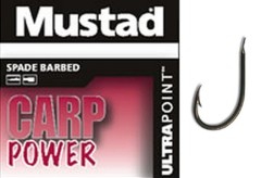 Háček Mustad Long Point Carp Power 530LP 10ks Velikost 6