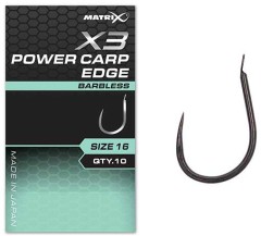 Háčik Matrix X3 Power Carp Edge Barbless Háčik Matrix X3 Power Carp Edge Barbless
