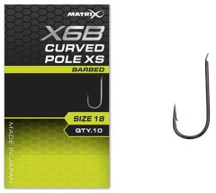 Háčik Matrix X6B Curved Pole XS Barbed Háčik Matrix X6B Curved Pole XS Barbed