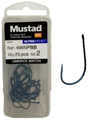 Háčik Mustad Ultrapoint 496UP 25ks Veľkosť 2
