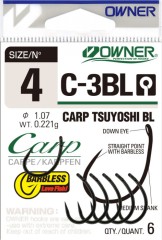 Háčik Owner Carp Tsuyoshi C-3BL
