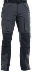 Hlače Fladen Trousers Authentic 2.0 Siva/Crna