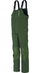 Hlače s naramenicama Kinetic Strider Olive zelene