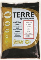 Hlina do Kŕmenia Sensas Terre De Somme Jaune - Žltá 2kg Hlina do Kŕmenia Sensas Terre De Somme Jaune - Žltá 2kg