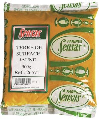 Hlina do Kŕmenia Sensas Terre De Surface Žltá 500gr Hlina do Kŕmenia Sensas Terre De Surface Žltá 500gr