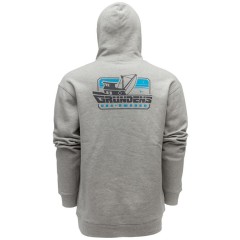Hoodica Grundéns Displacement DWR Hoodie Commercial Boat Athletic Heather