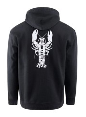 Hoodica Grundéns Eat Your Words DWR HD Hoodie Black Lobster Graphic
