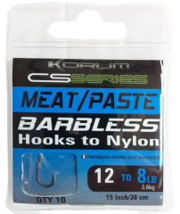 Hotové Náväzce Korum Meat/Paste Barbless