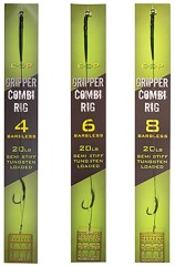 Hotový Kaprový Návazec ESP Gripper Combi Rigs Green Barbless