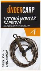 Hotový Náväzec UnderCarp Kaprová helikoptérová montáž hnedá Hotový Náväzec UnderCarp Kaprová helikoptérová montáž hnedá