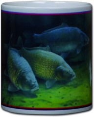 Hrnek Gardner Three Cautious Carps Mug