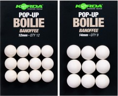 Imitace Plovoucí Boilie Korda Pop-Up Banoffee White
