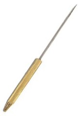 Jehla Dr.Slick Bodkin 5 Brass Zlatá Jehla Dr.Slick Bodkin 5 Brass Zlatá
